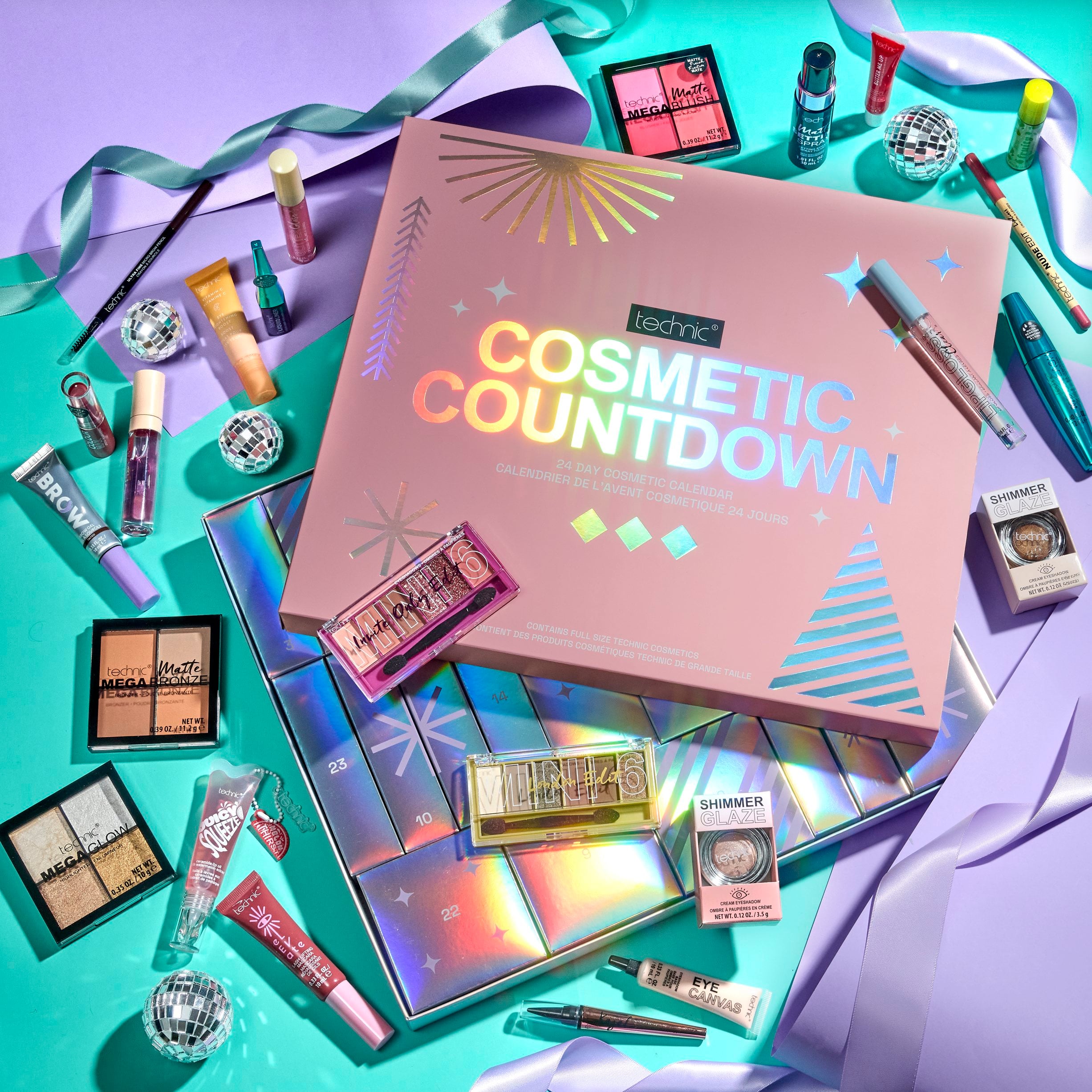 24 Day Cosmetics Countdown Julekalender
