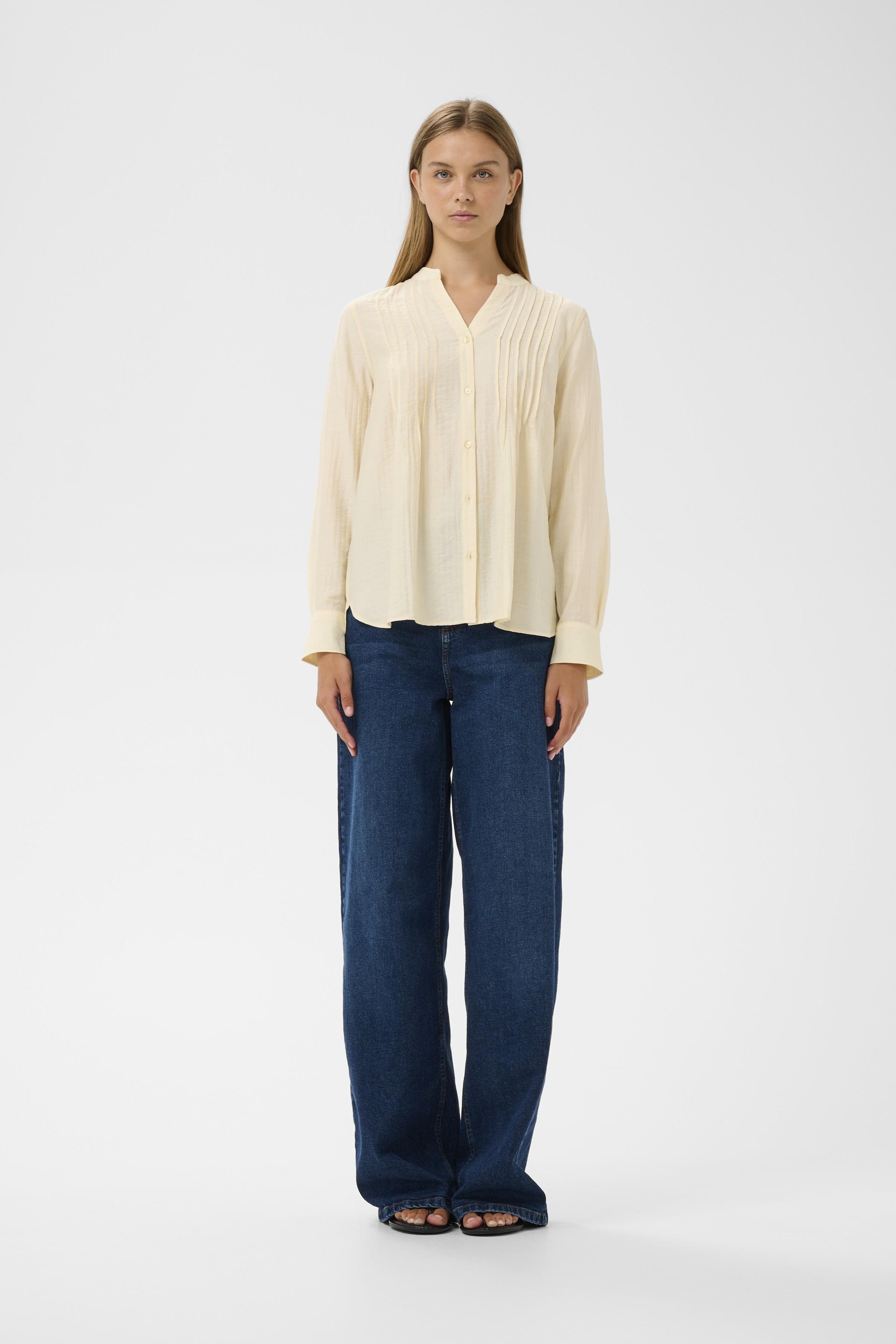 Trishiw Pintuck Shirt