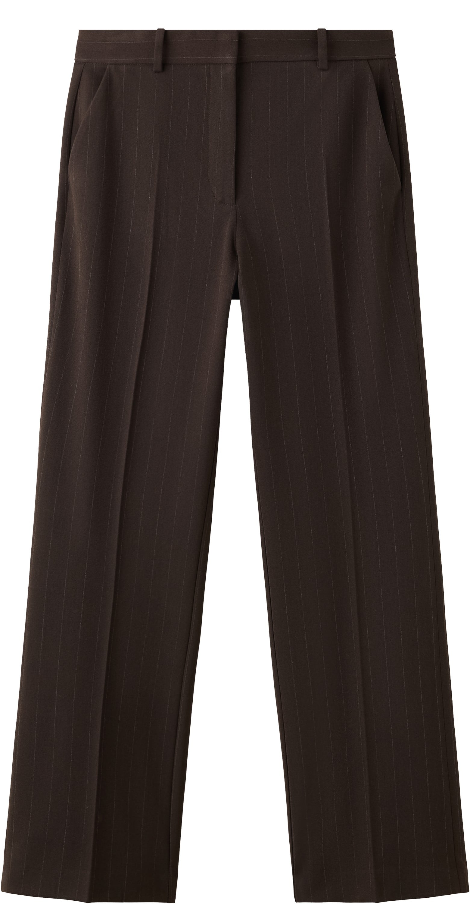 Pinstripe Suit Trousers
