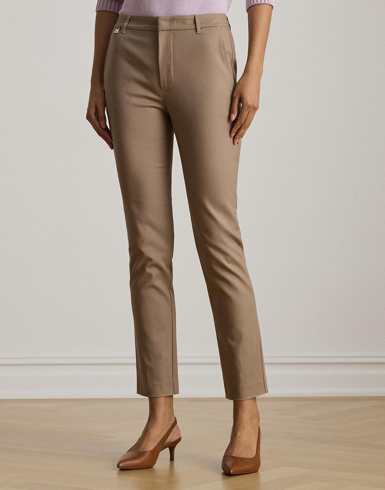 Doublefaced Stretch Cotton Pant