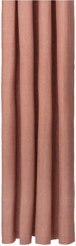 Chambray Shower Curtain Brown Clay
