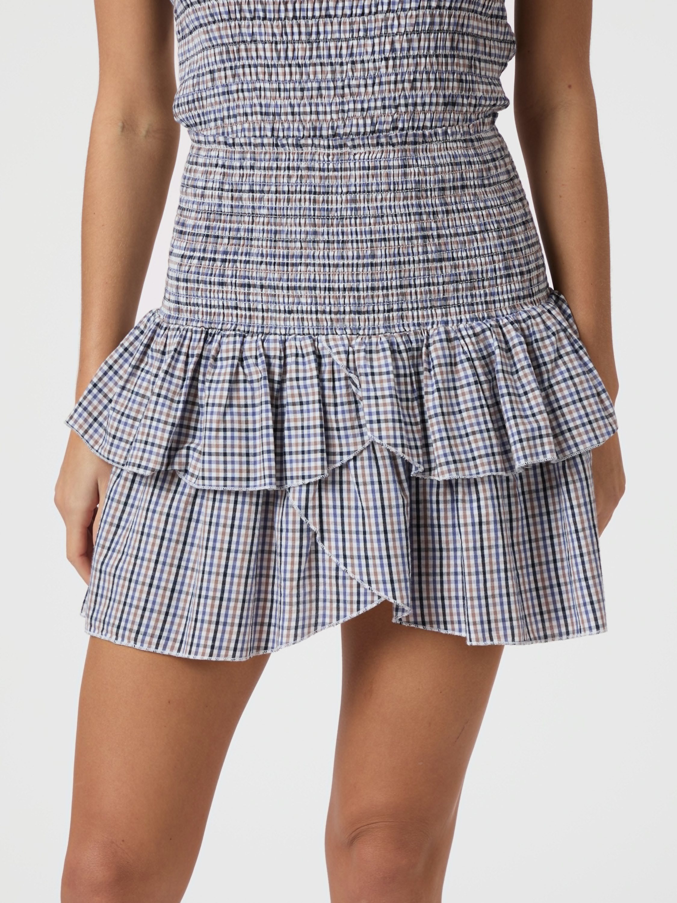 Carin Double Check Skirt