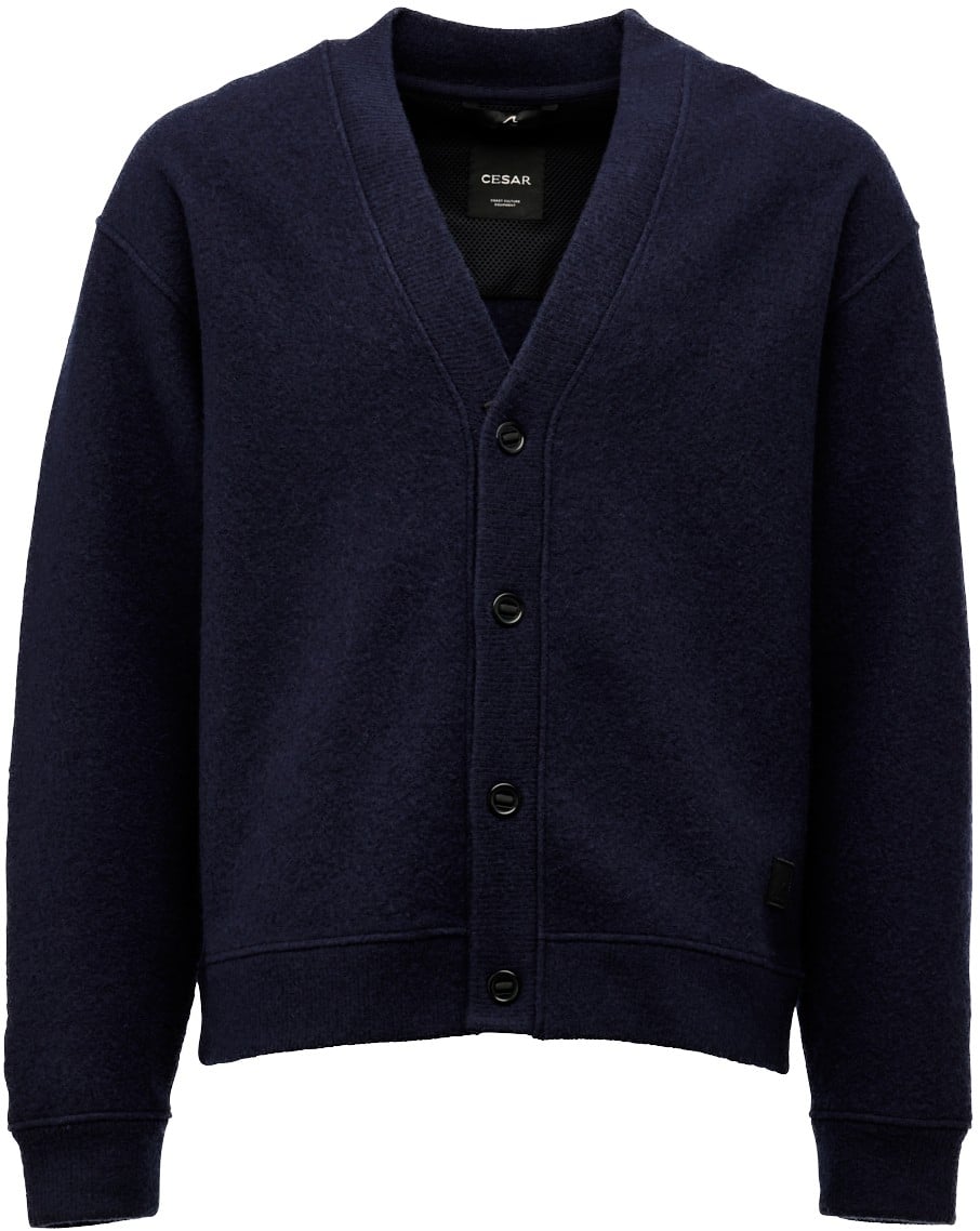 Seaham Boiled Wool Cardigan