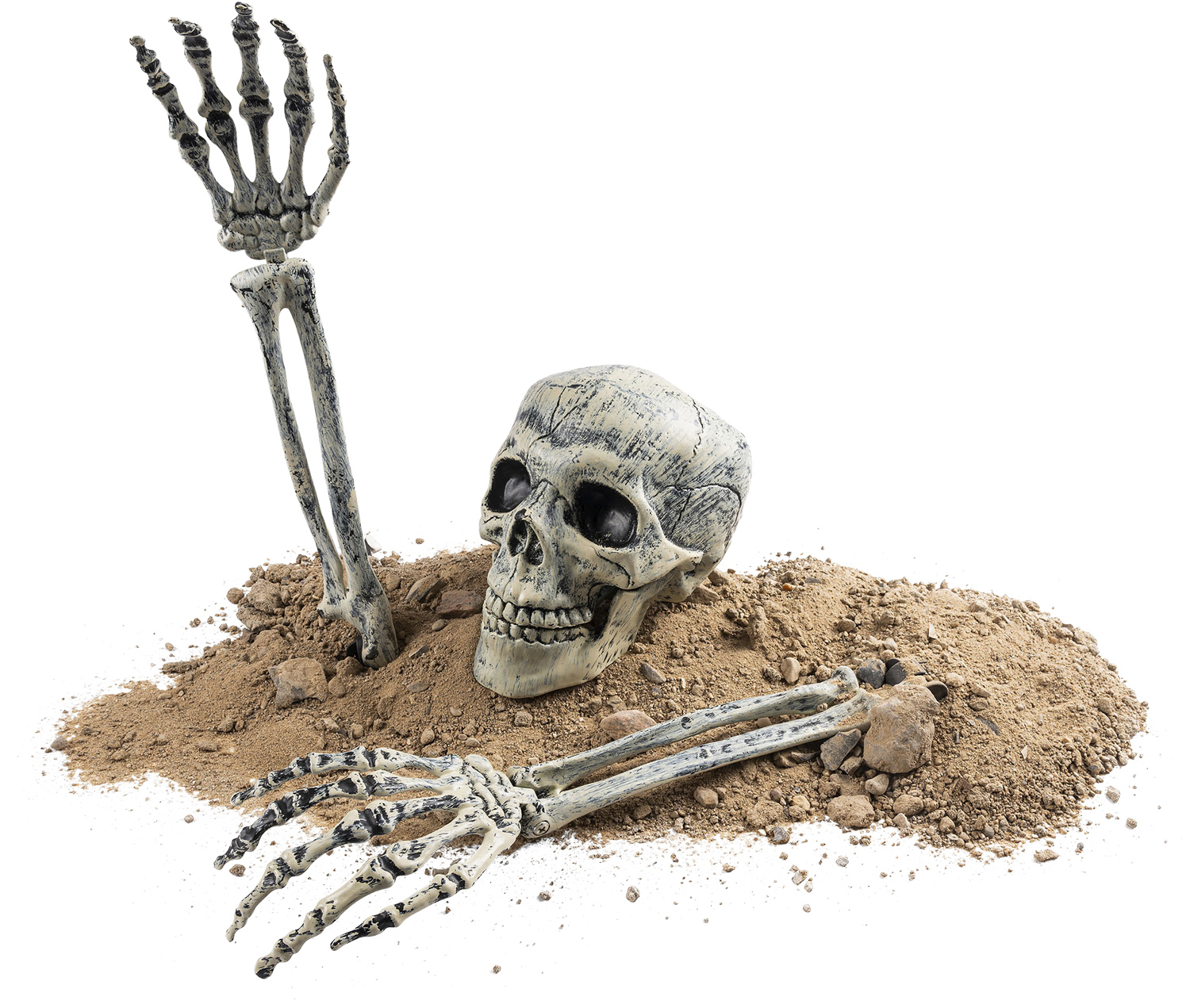 Skelethovedknogler Deko