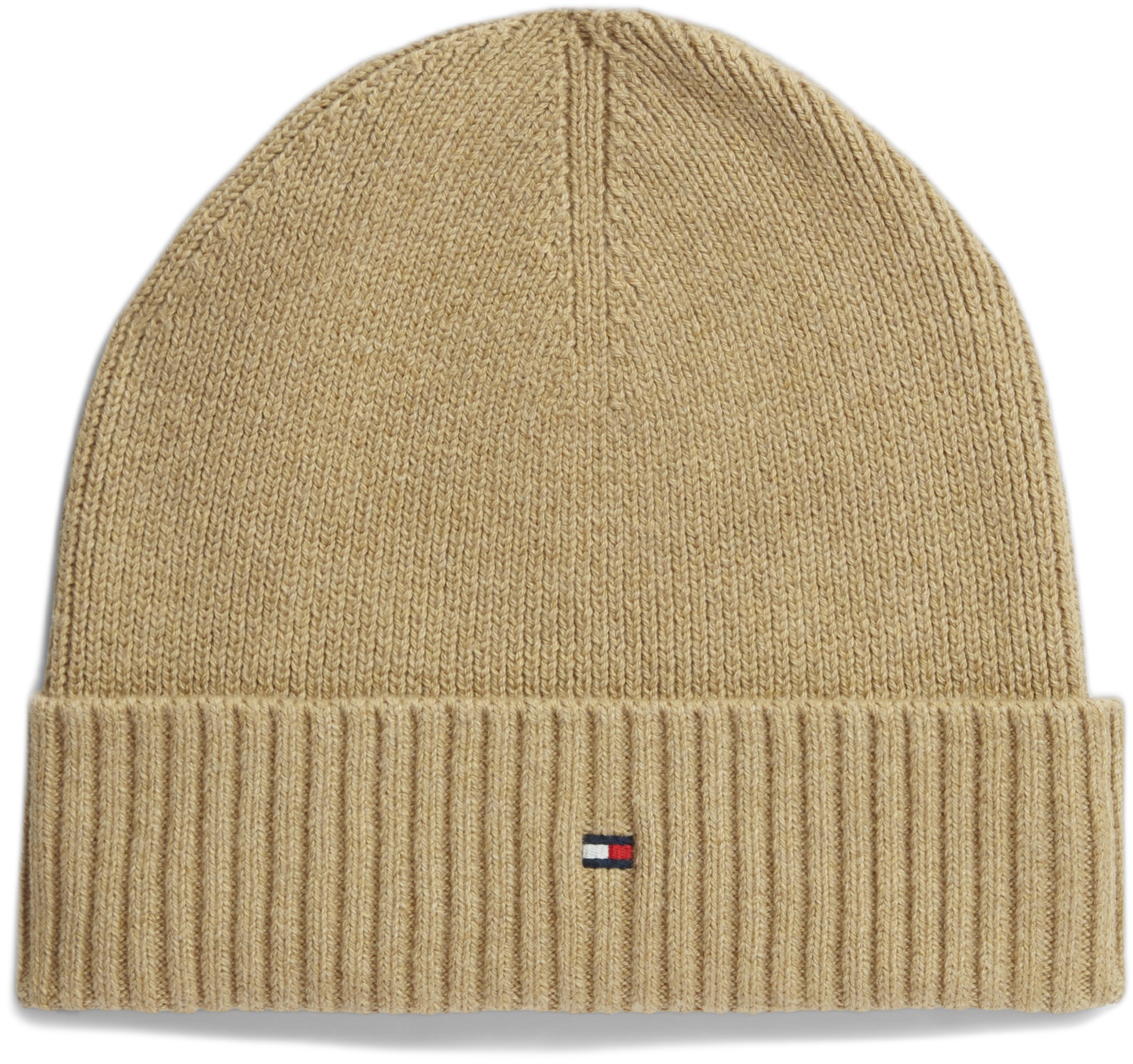 Hilfiger Flag Embroidery Beanie With Cashmere