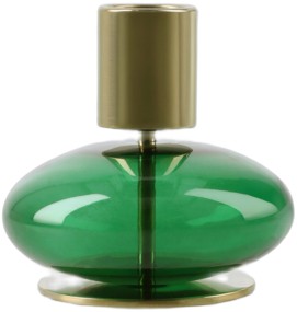 Bubble Lysestage H8 cm Gr&oslash;n