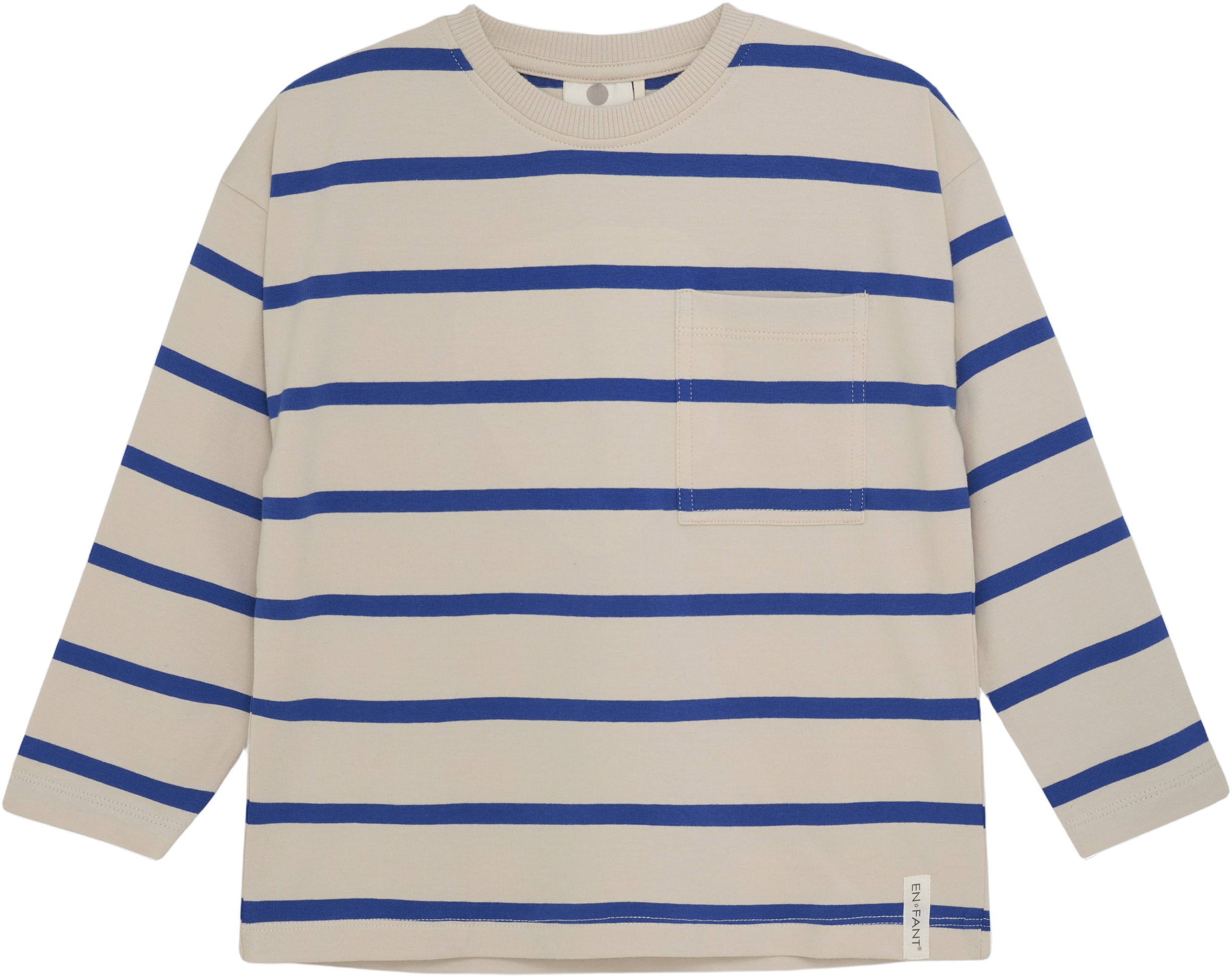 Tshirt LS Stripe Oversize