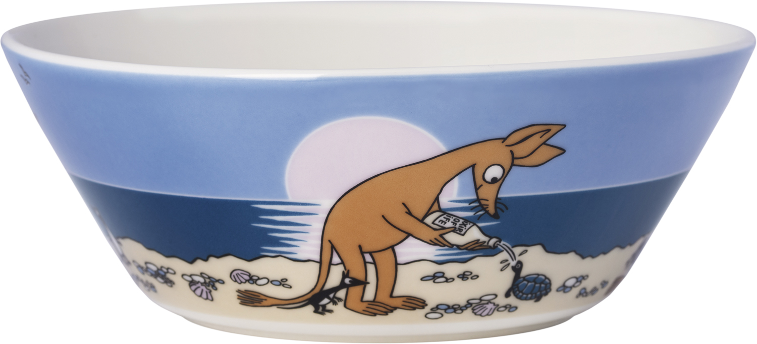 Mumi Skål 15cm Sniff Blå