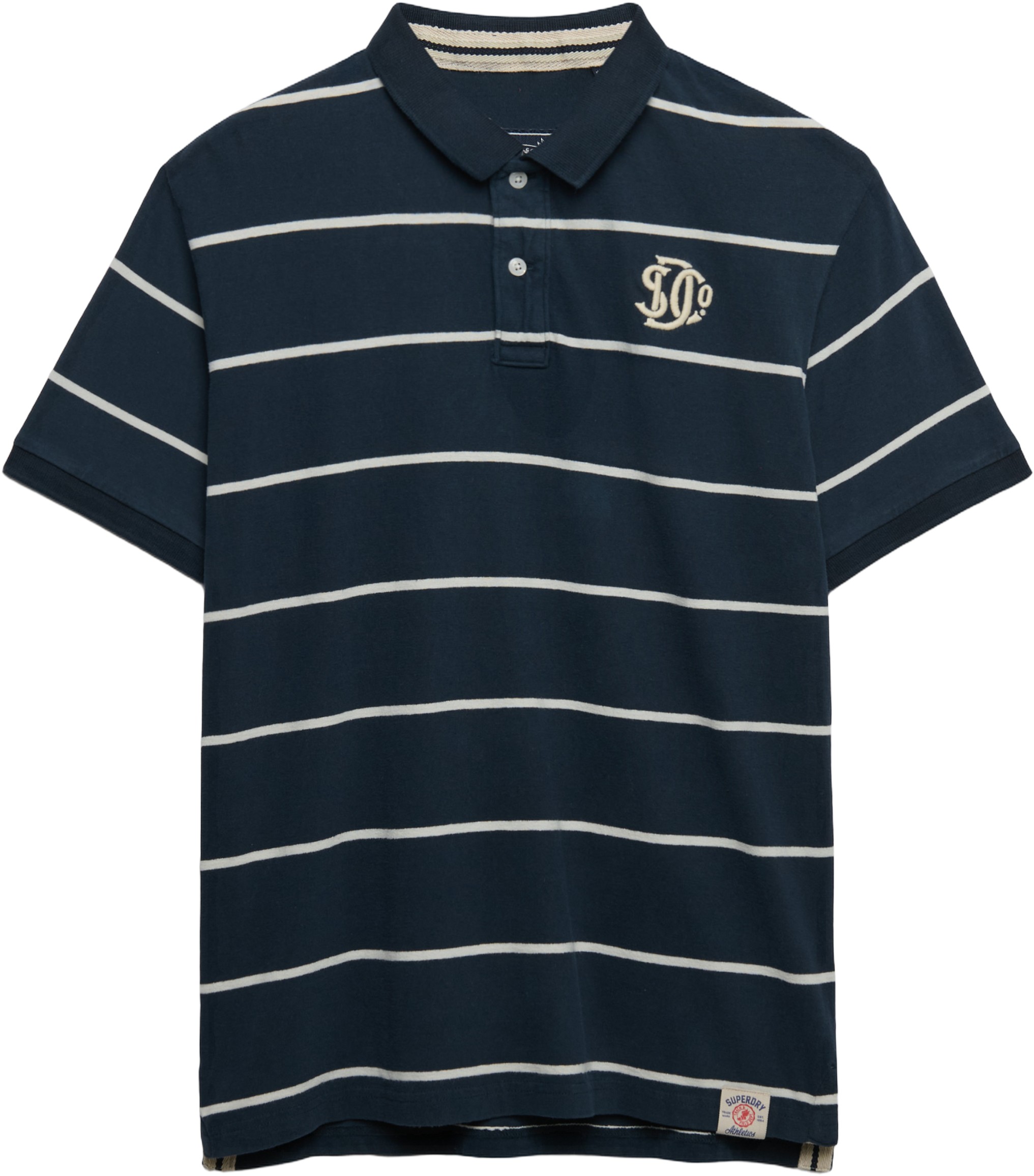Vintage Stripe Jersey Polo