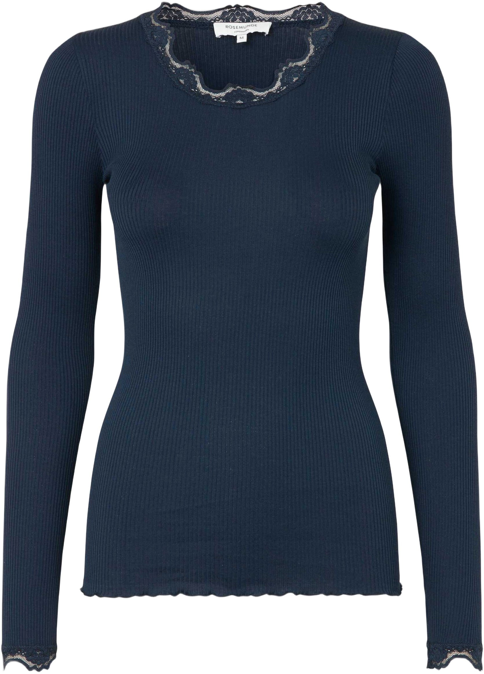 Silk Tshirt w/ Lace