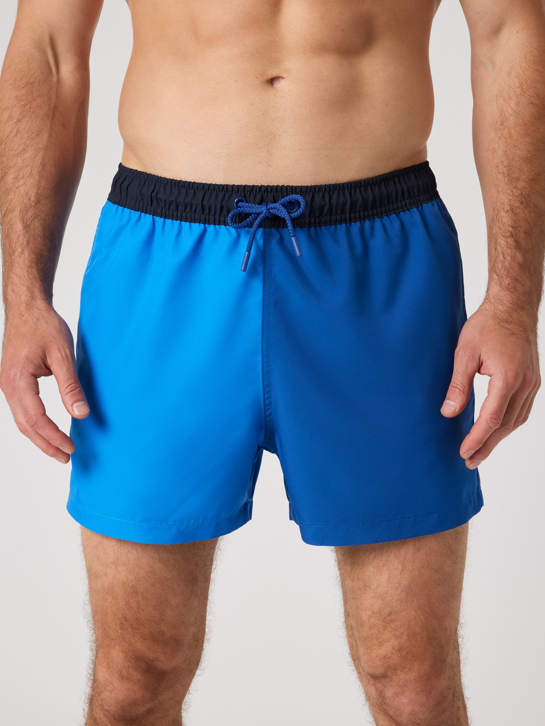 Borg Blocked Swim Shorts