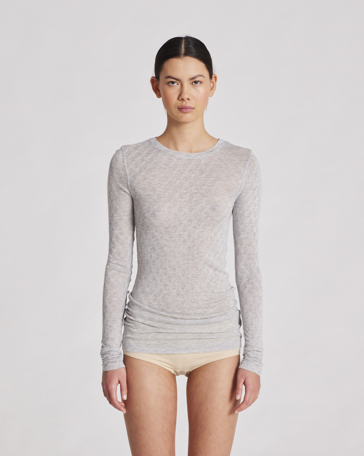 Fermi L/S Silk Top