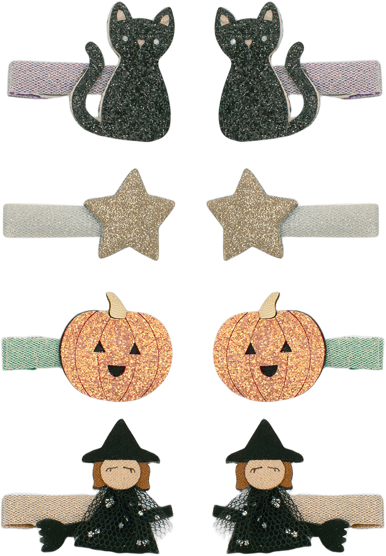 Mimi & Lula 8 Hårclips - Mini Halloween