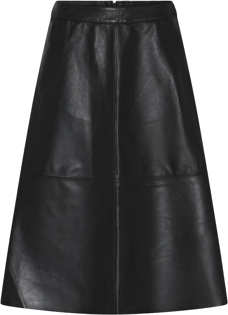 Softibbireni Leather Skirt