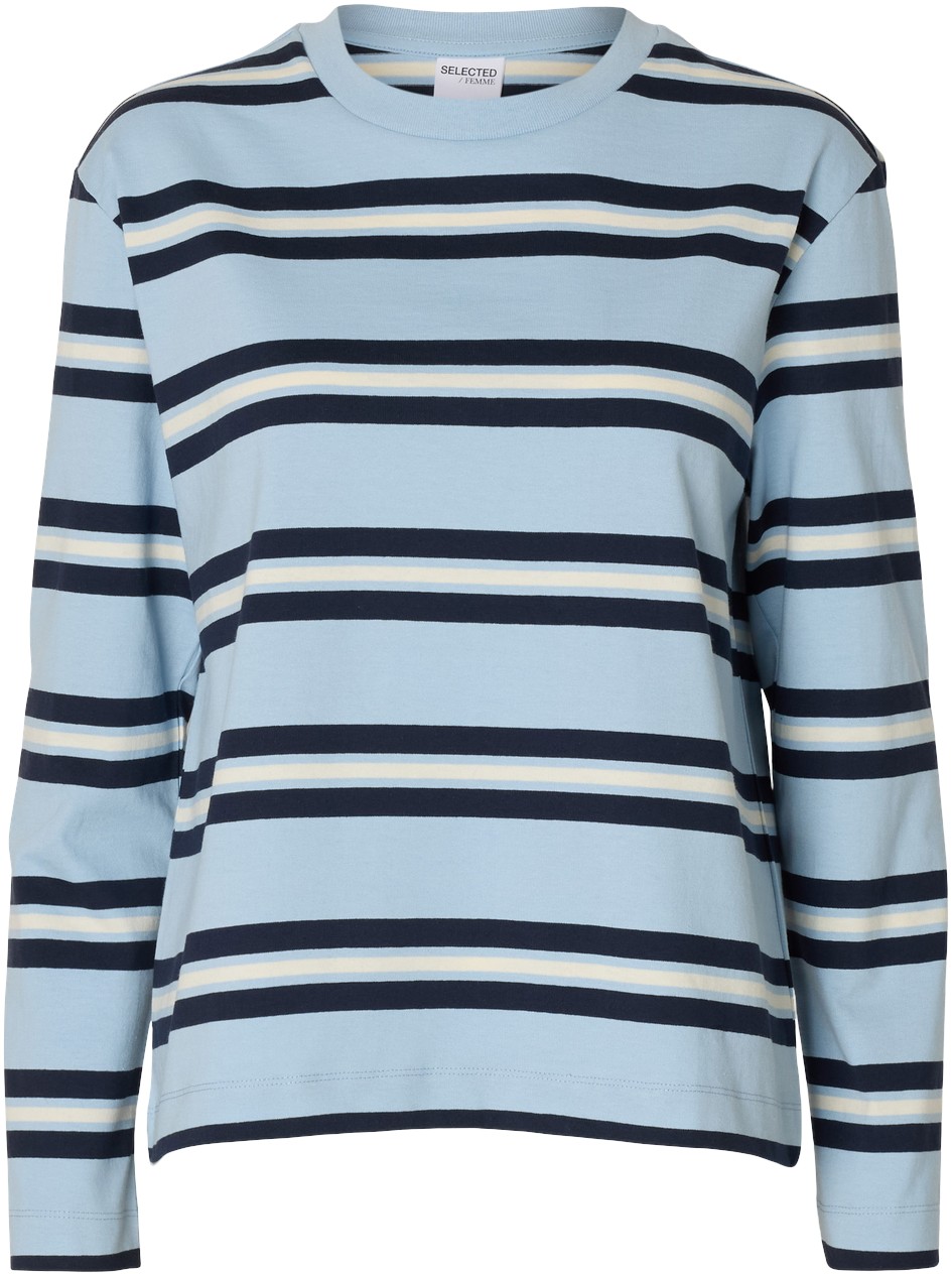Slfboxyluma LS O-neck TEE