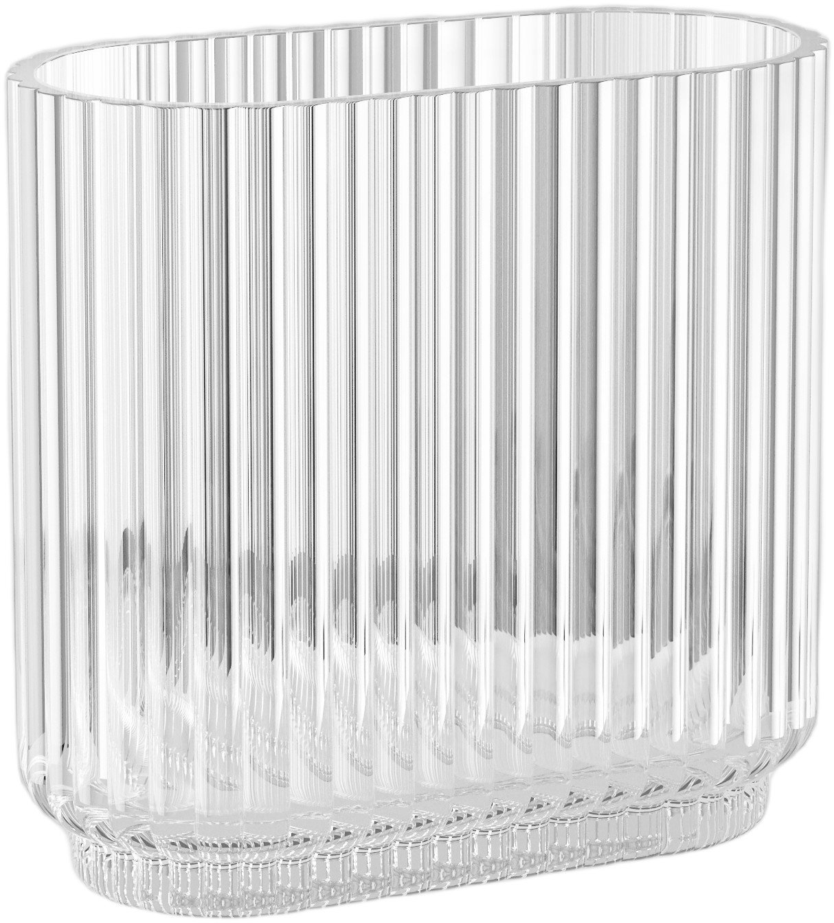 Bernadotte Oval Vase Glass