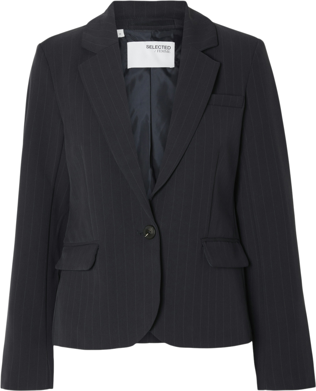 Slflina Fitted Blazer Pin Stripe