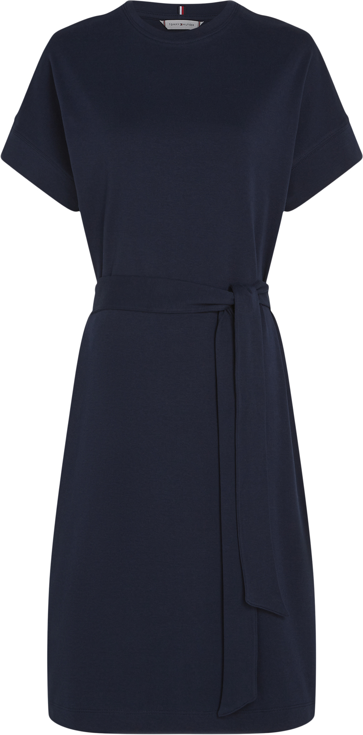 Cotton Interlock Short Dress