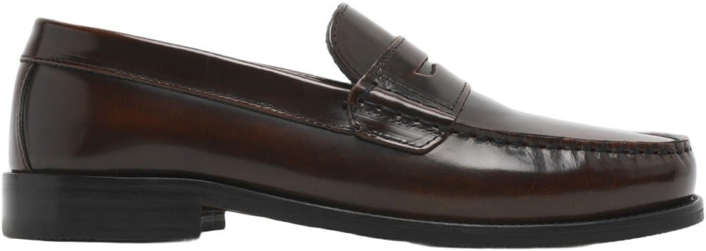 Miles Penny Loafer Brown Polido
