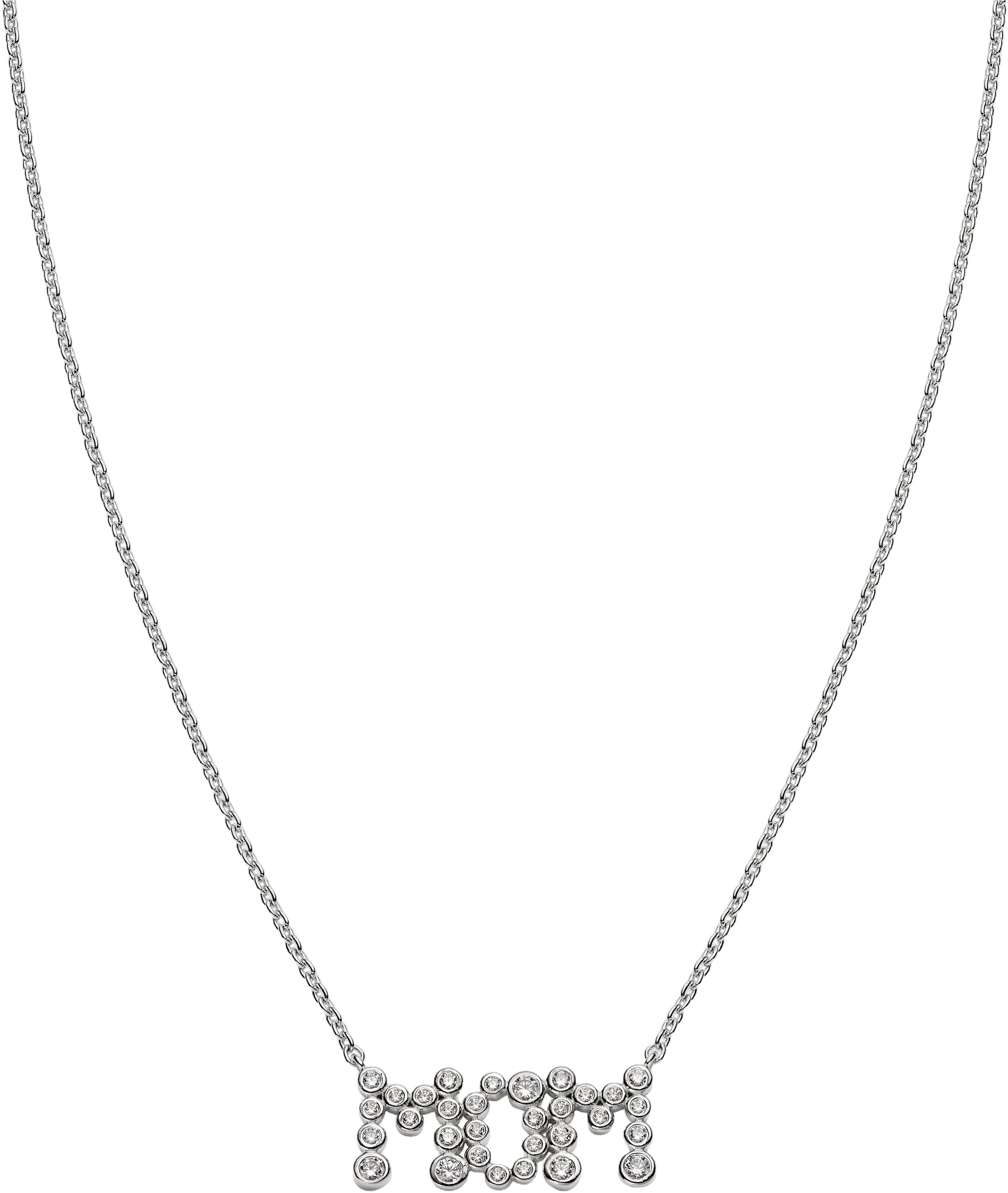 Mom Collet Necklace Silver