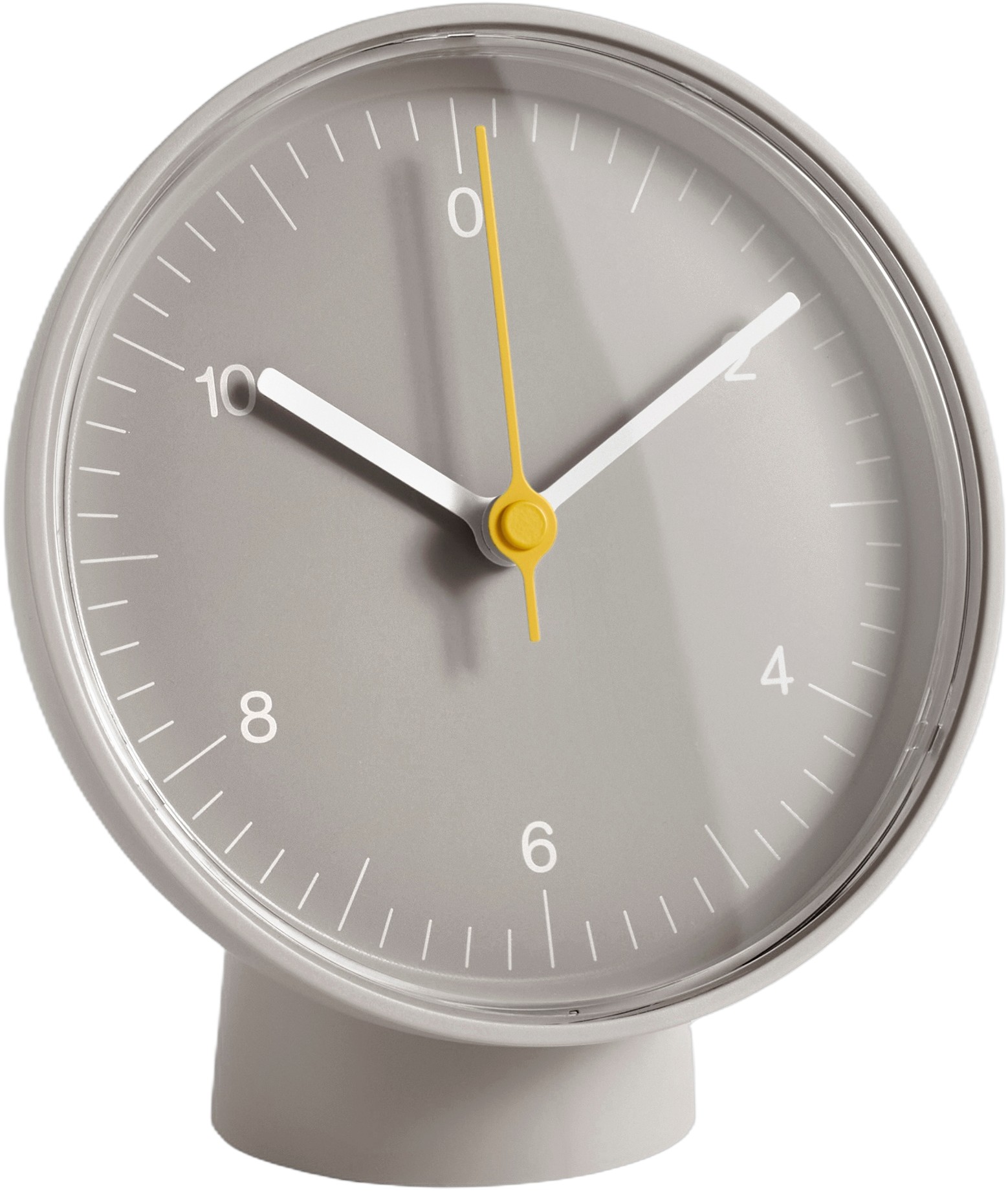 Table Clock Recycledgrey