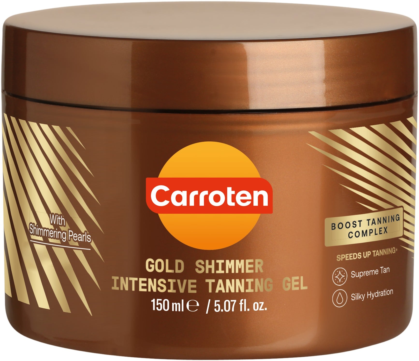 Carroten Gold Shimmer Tanning Gel - DKK 319 - Spar 20%