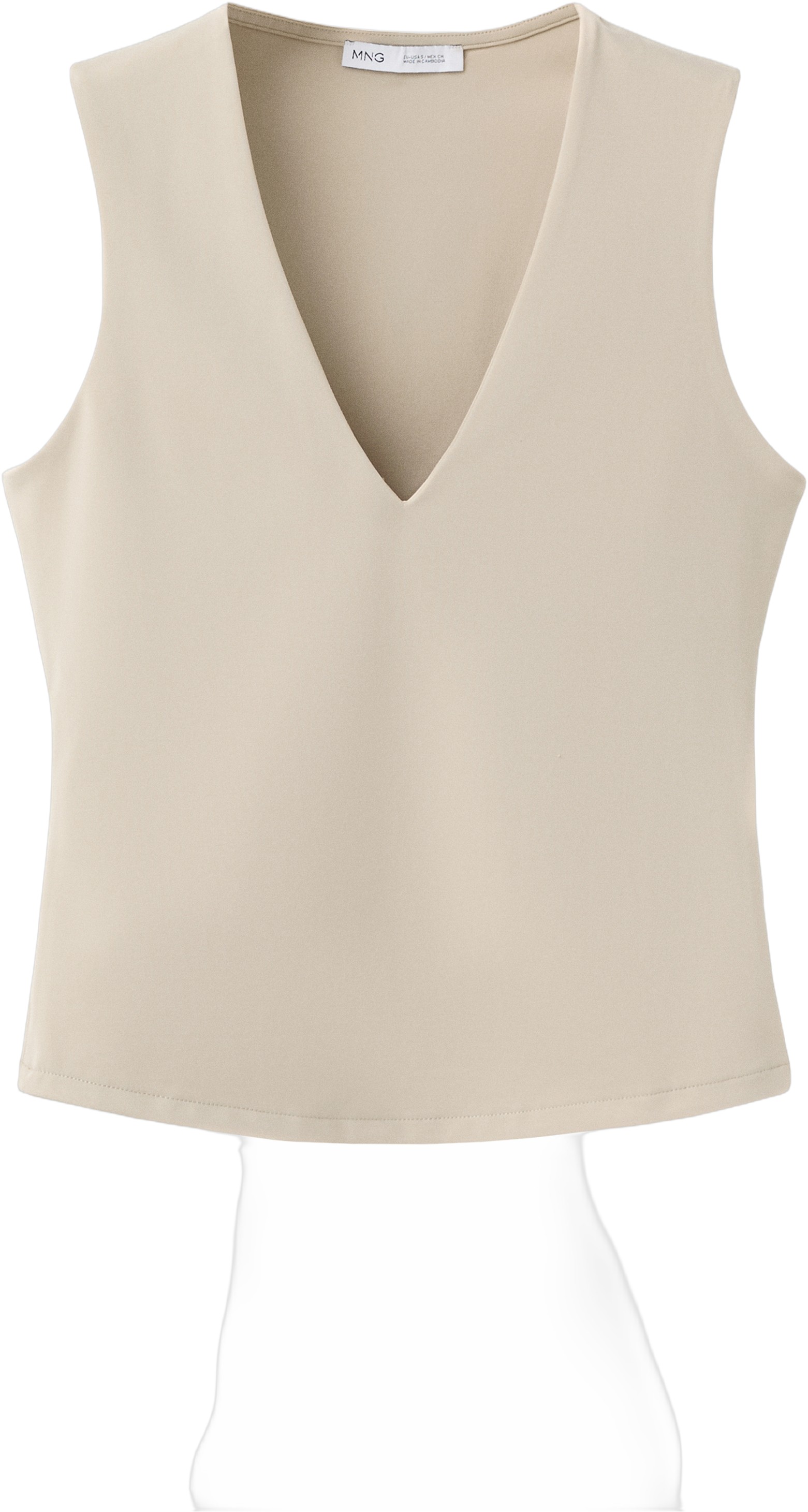 Fitted Vneck top