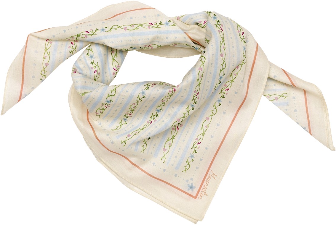 Alina Scarf Summer Stripe Blue