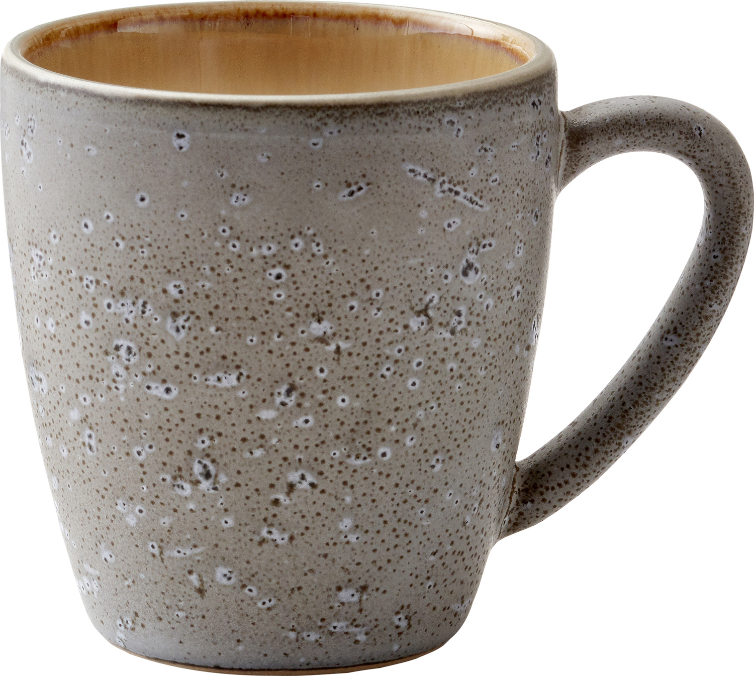 Krus 19 cl Grå/creme Bitz