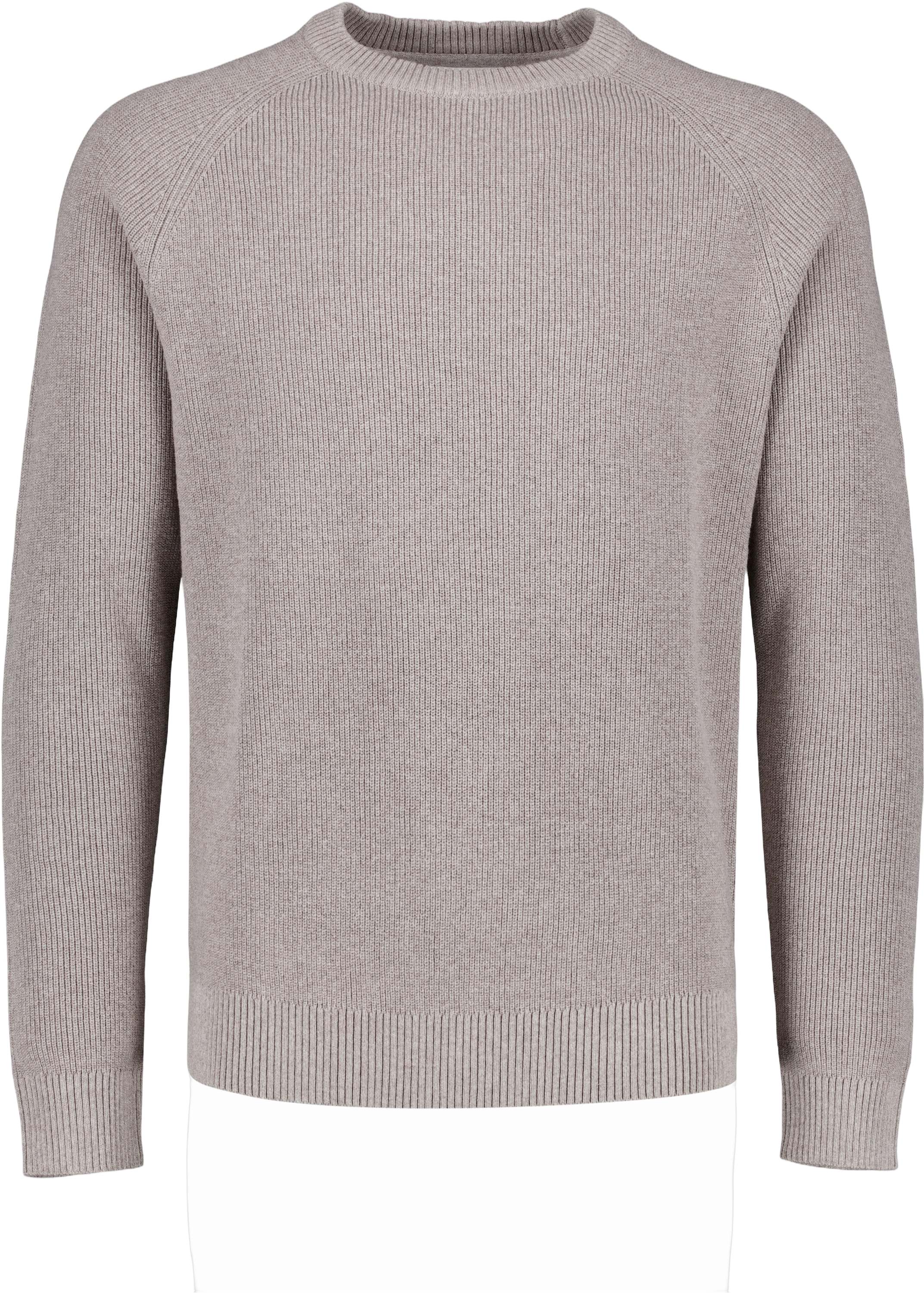 Ribbed L/S Oneck Knit