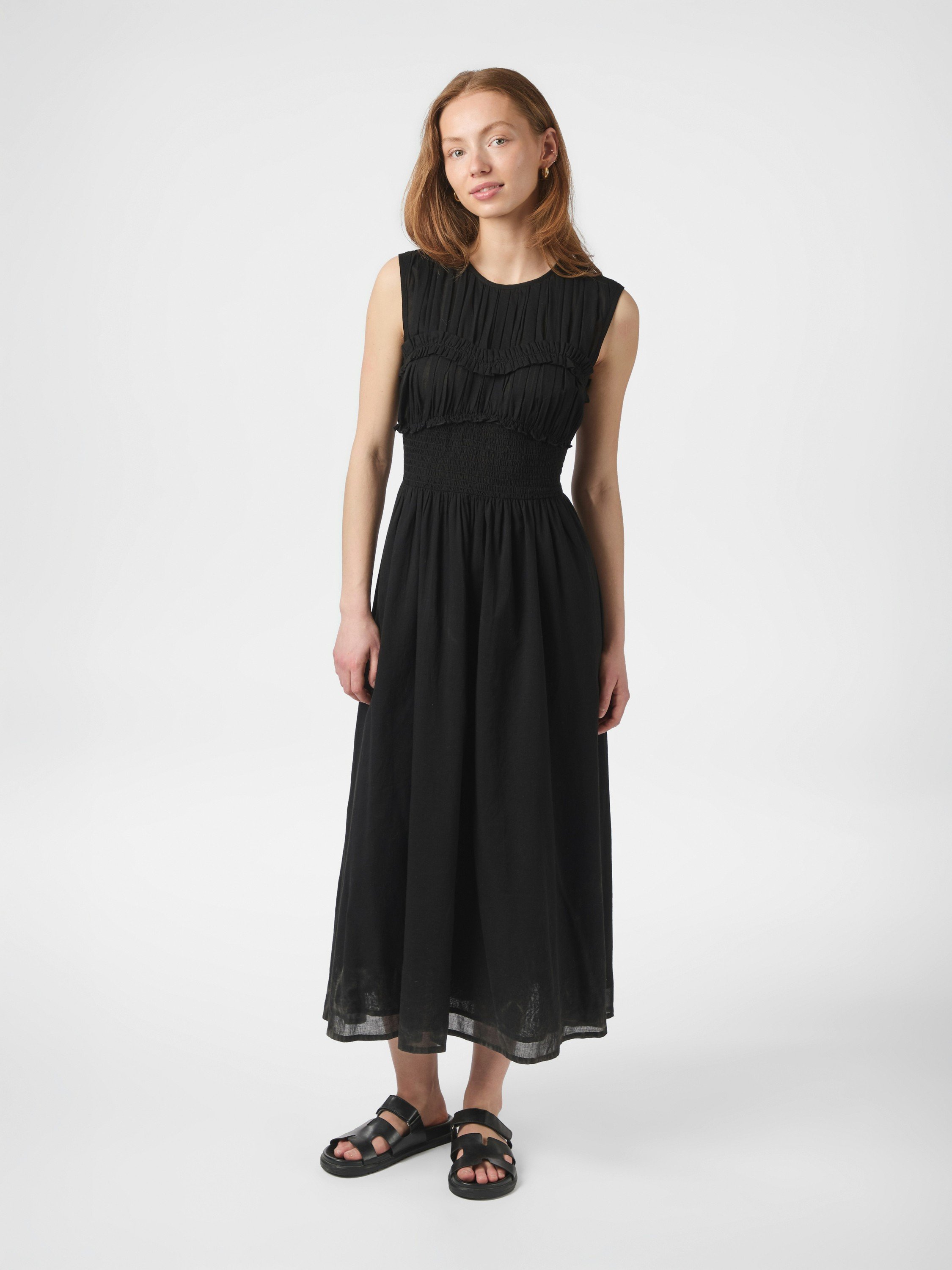 Myrna S Voile Dress