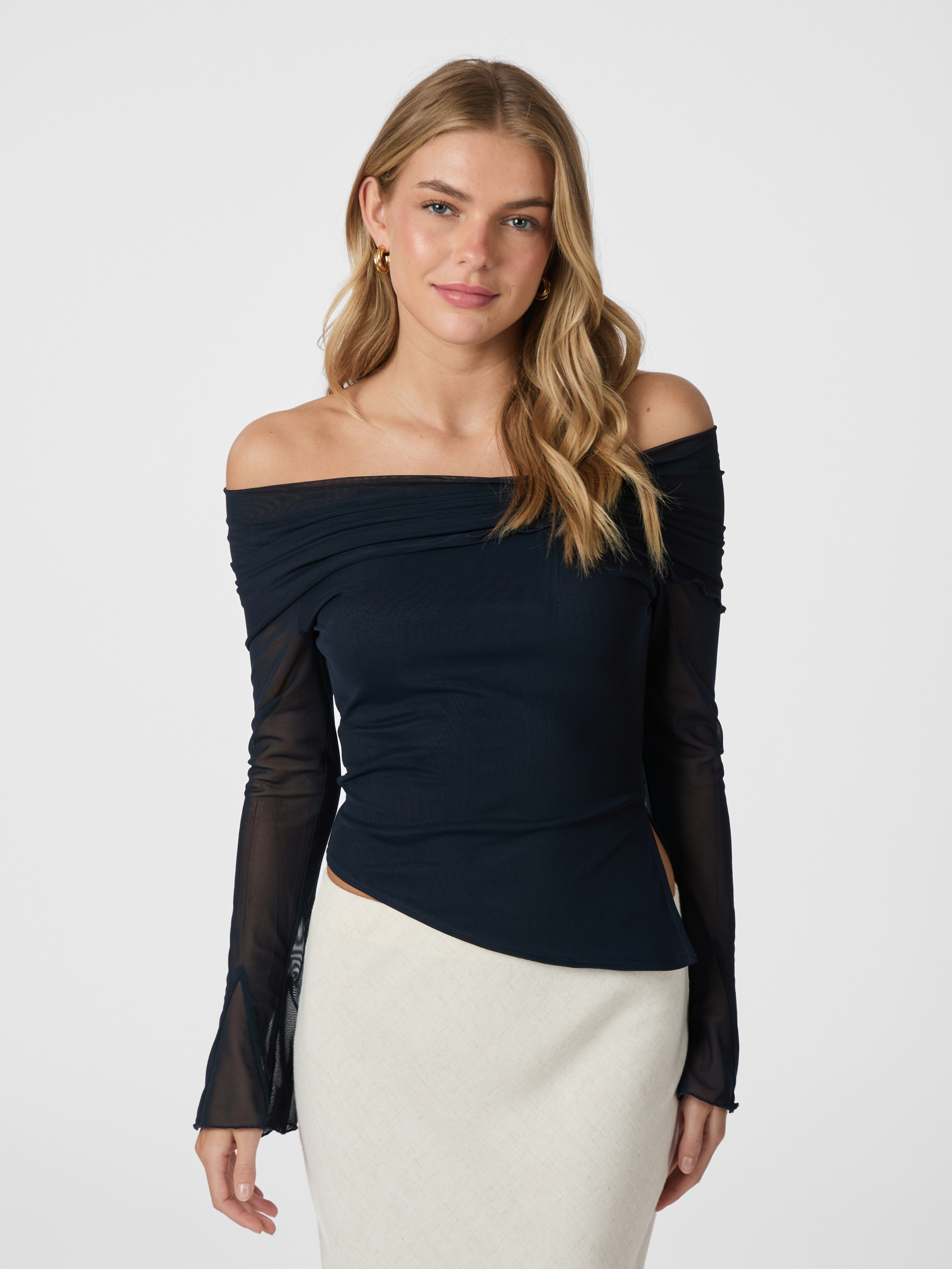 Addie Mesh Blouse