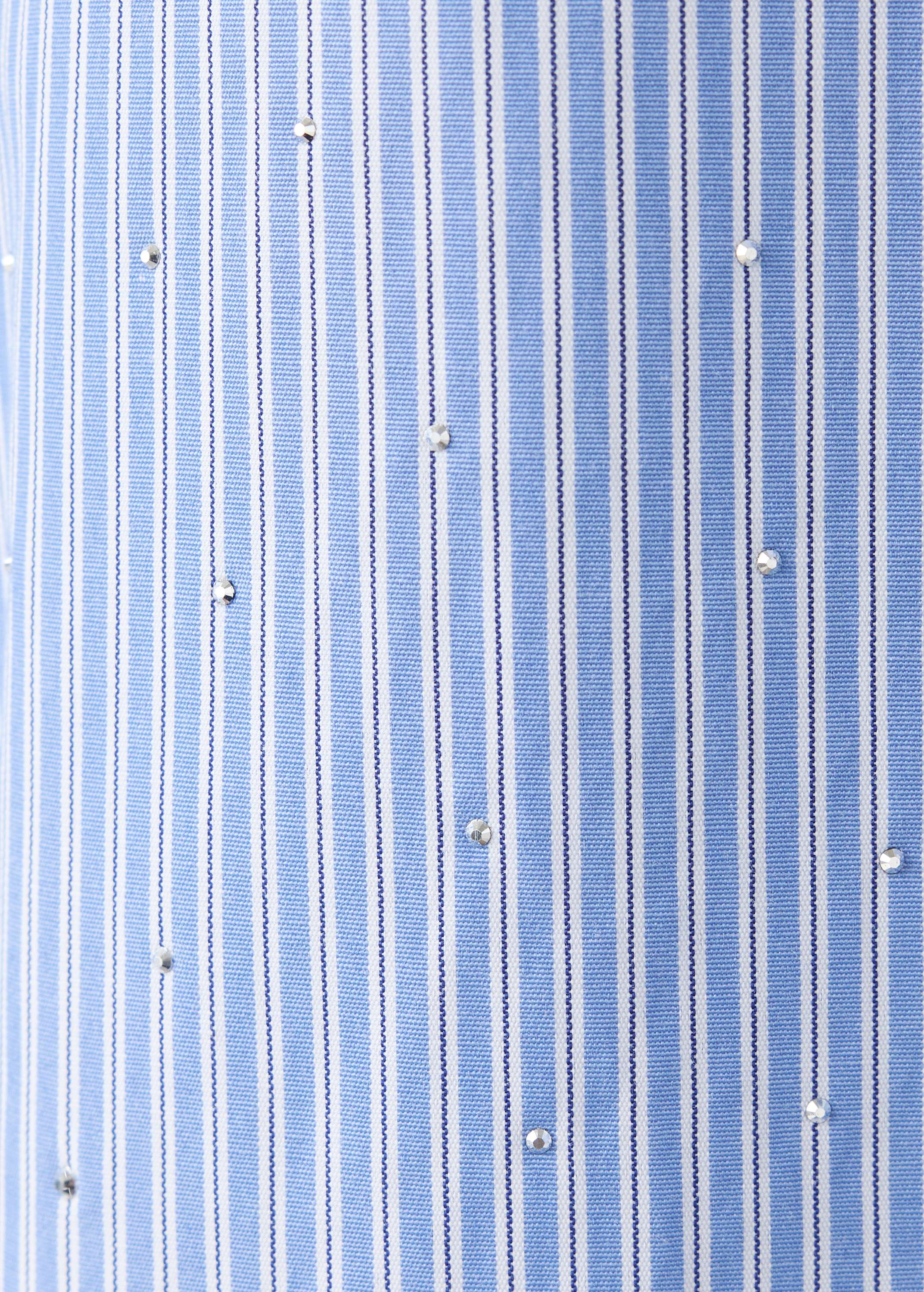 Striped Shirt With Strass