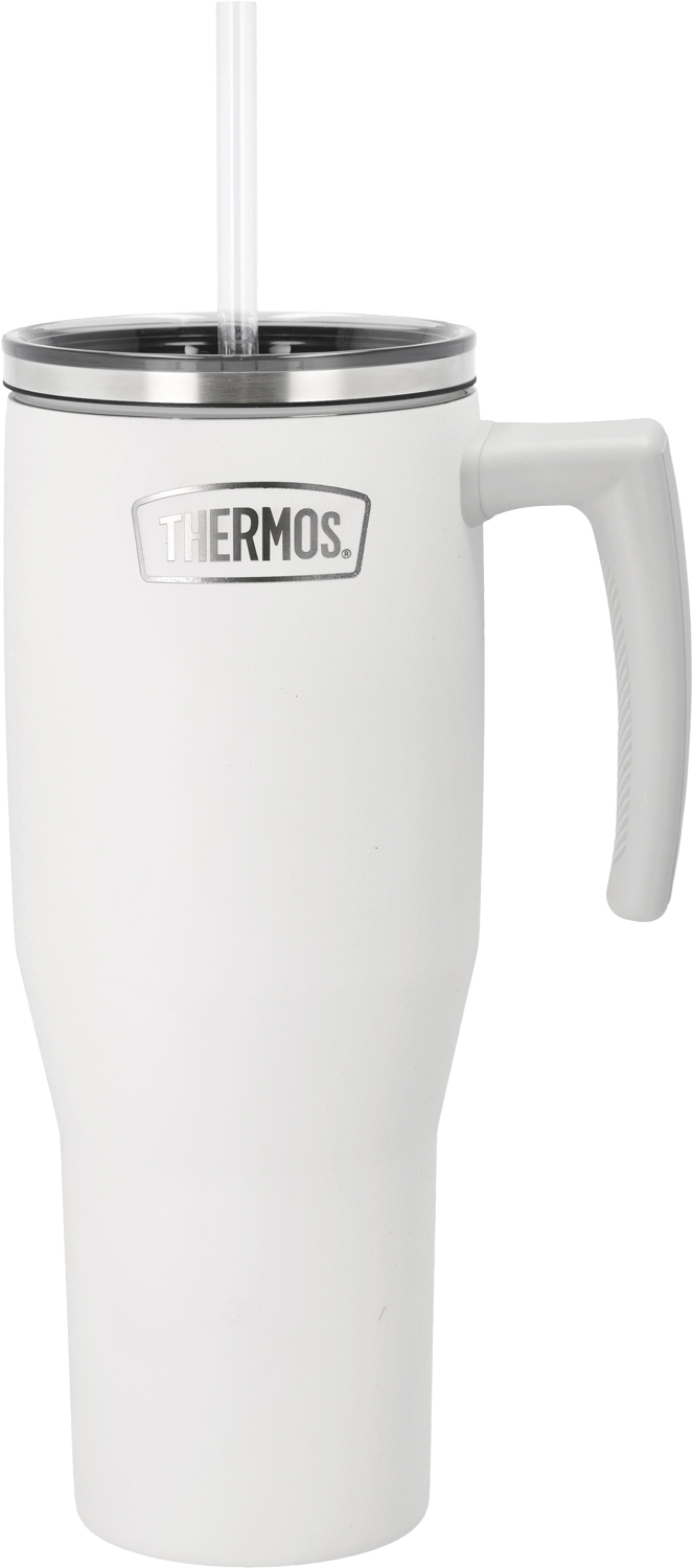 Termokrus m. Hank 1,1 Liter Mat Hvid
