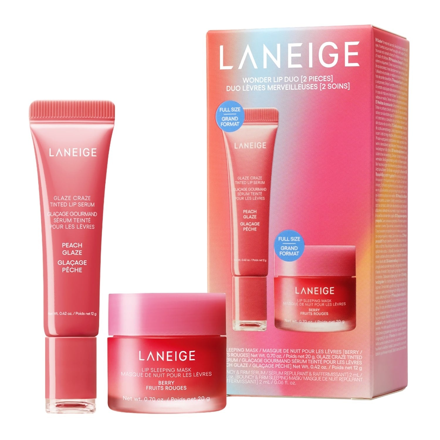 Wonder Lip Duo Dag- og Natlæbeplejesæt i Begrænset Udgave
