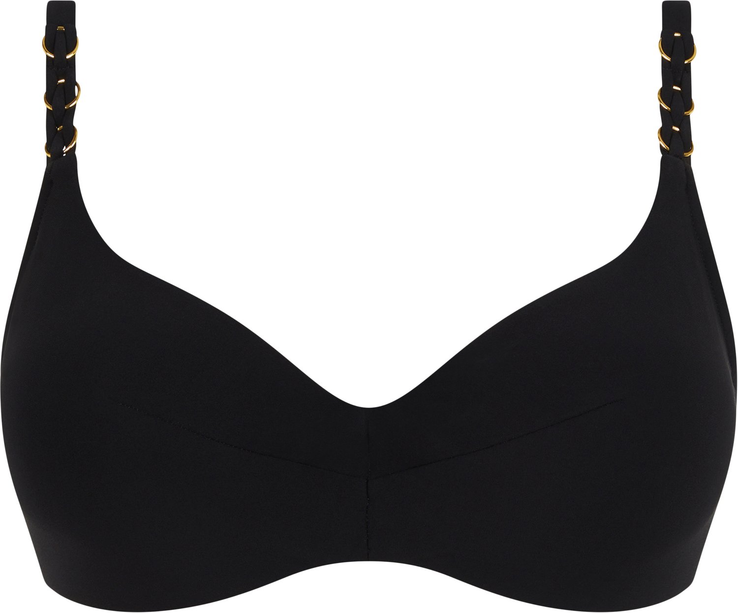 Emblem Covering Underwired Bra