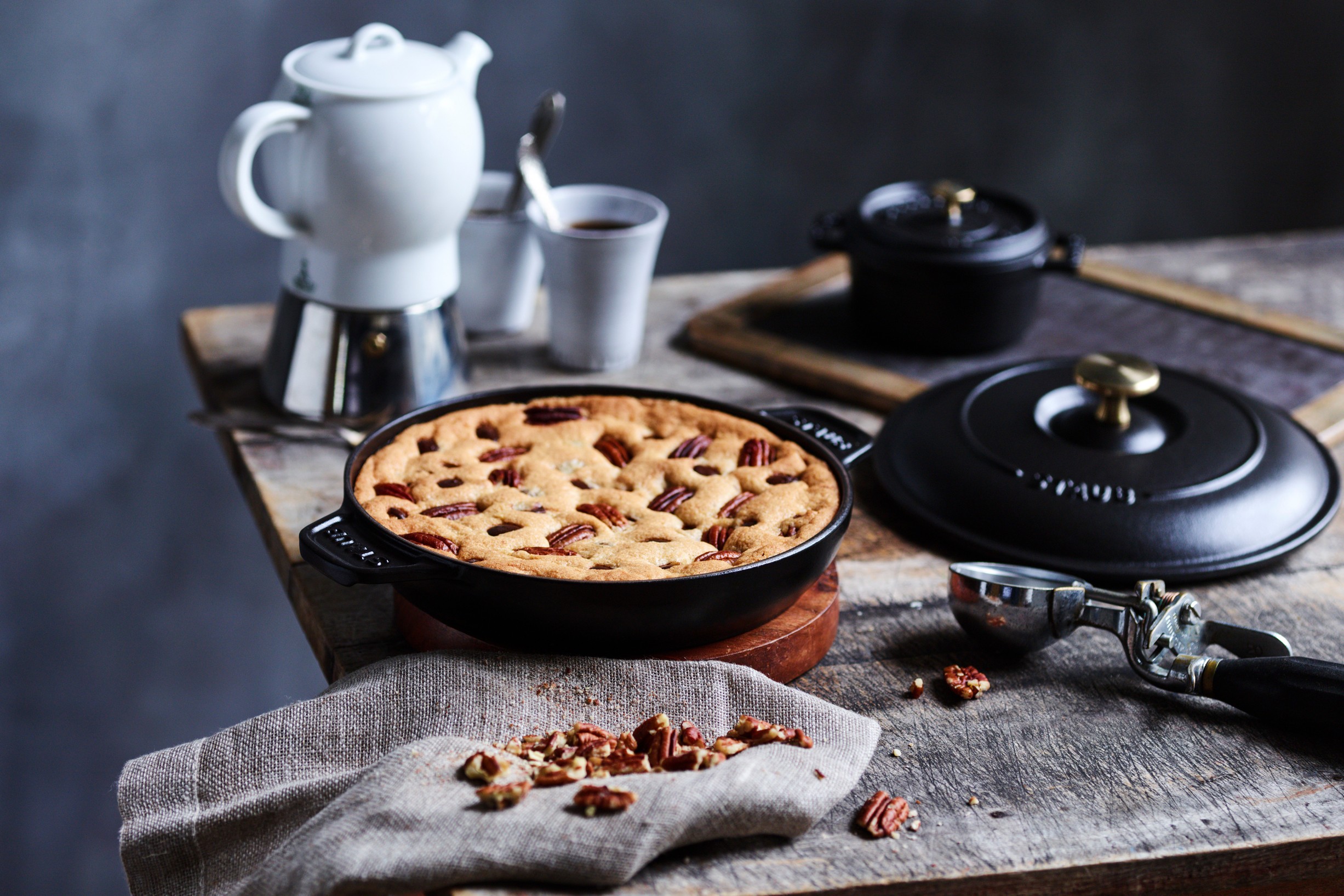 Specialities Ovnfad Med låg 20 cm, Støbejern