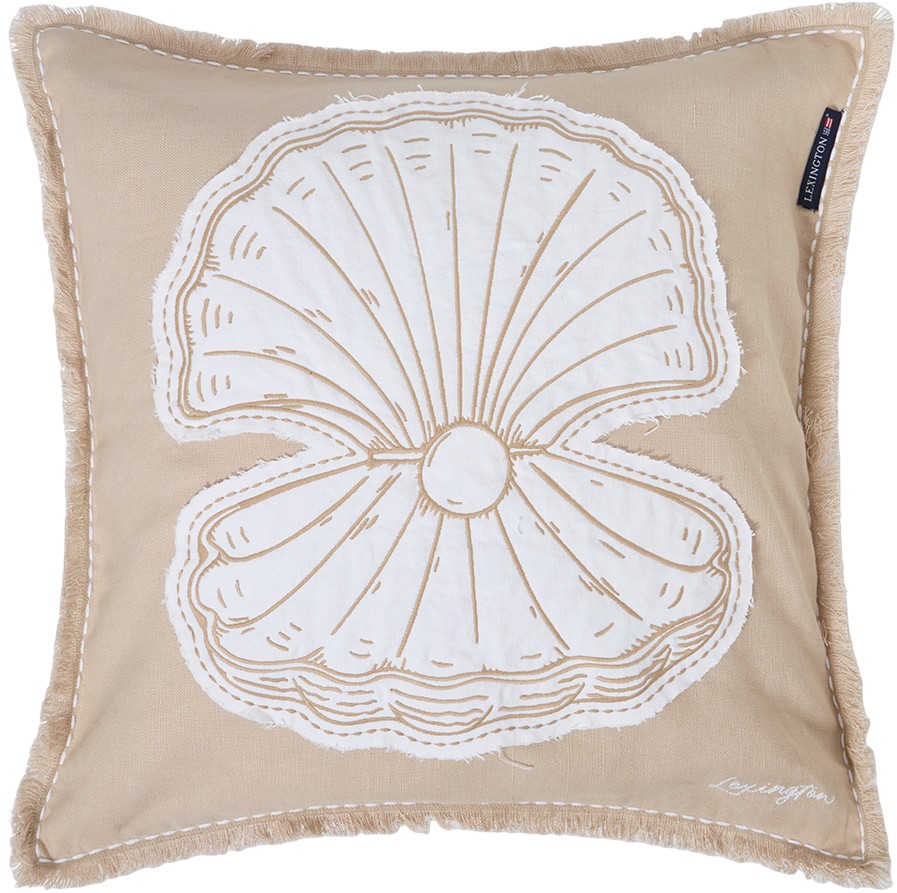 Summer Embroidered Patch Linen/cotton Pillow Cover