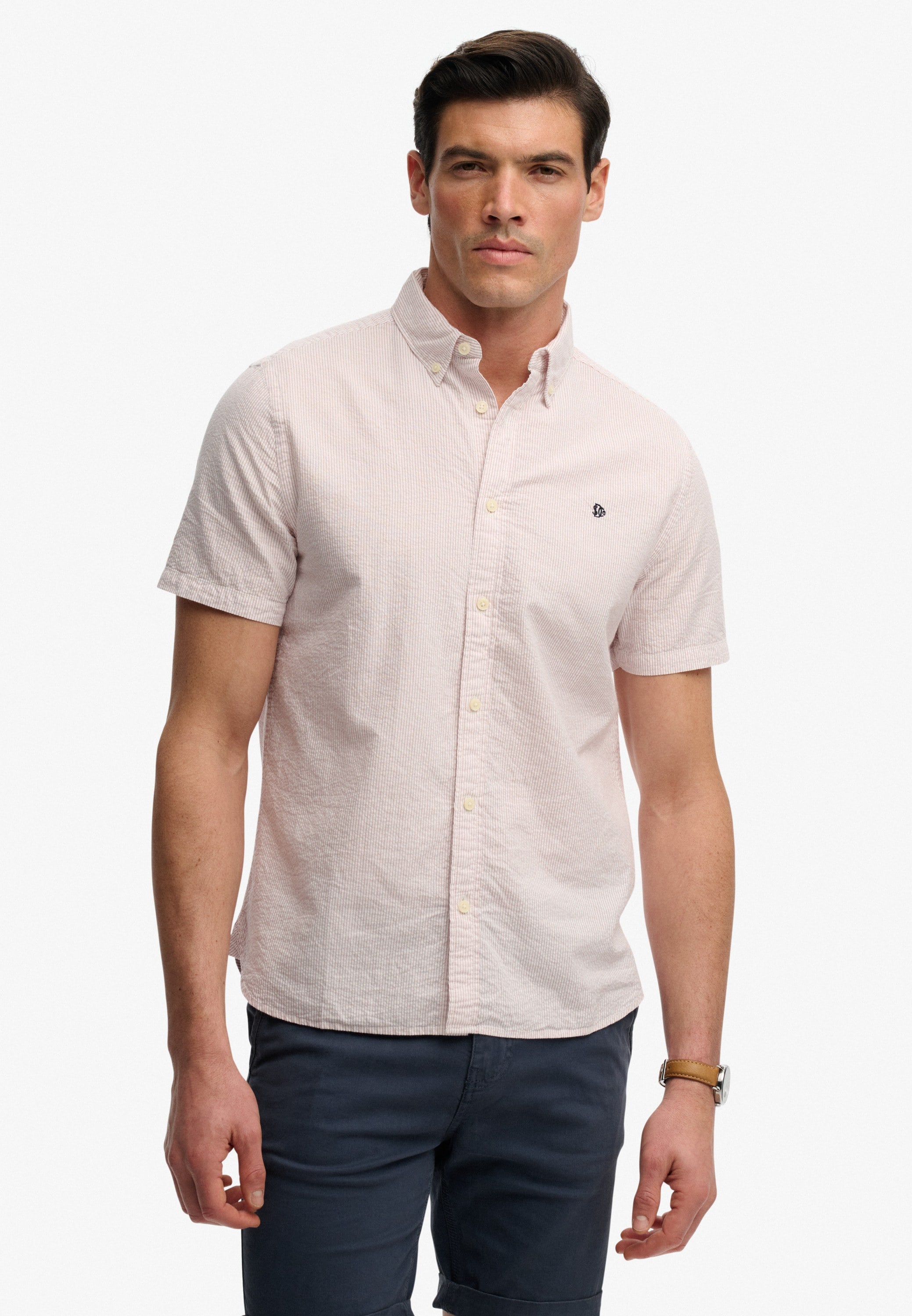 Classic Seersucker S/S Shirt