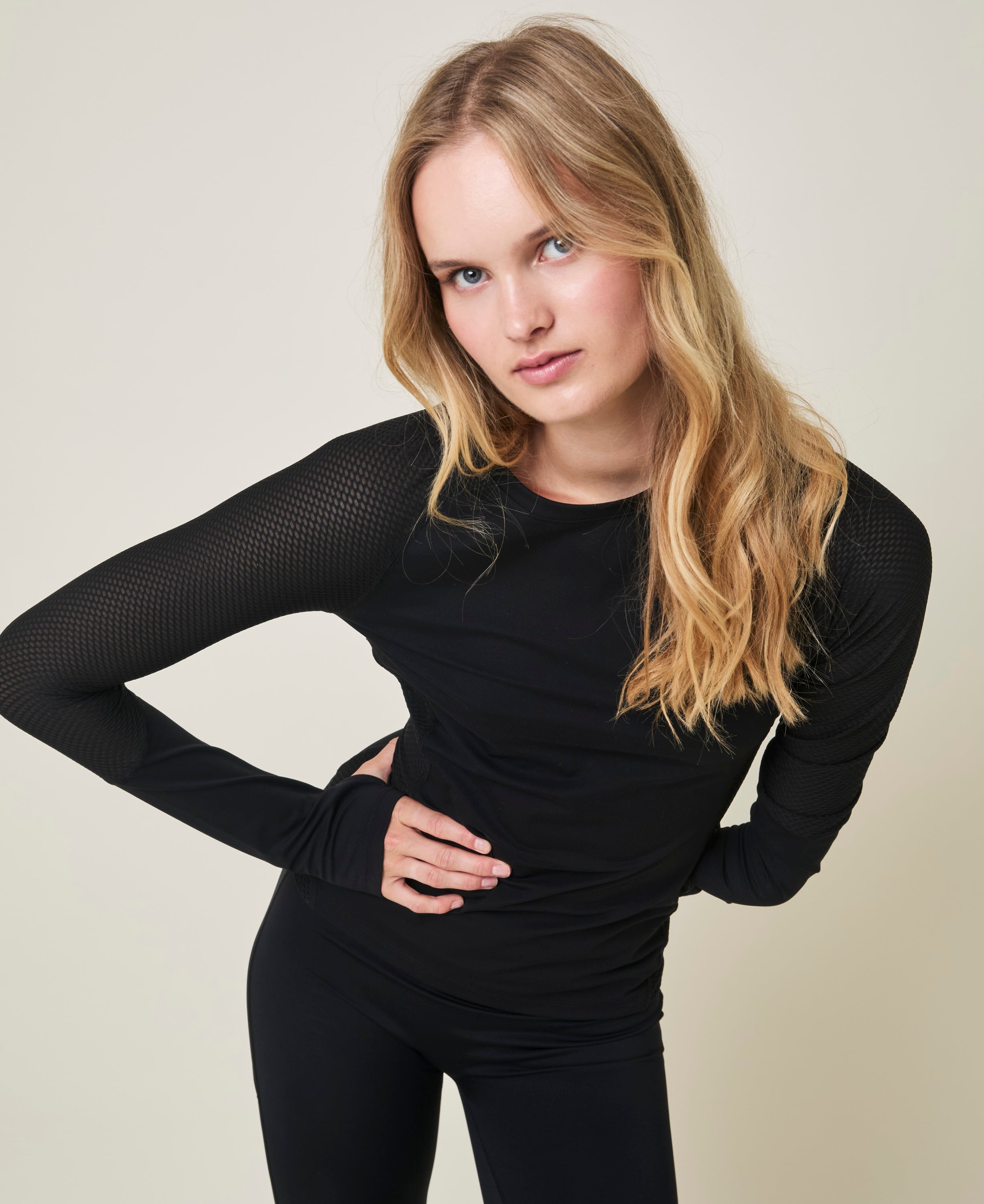 Ability Performance Tshirt med Lange Ærmer – Nero