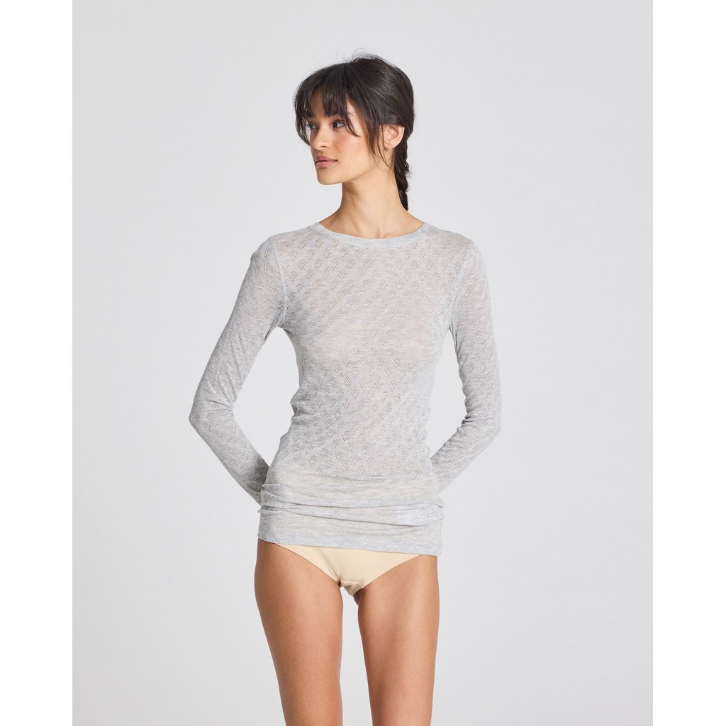 Fermi L/S Silk Top