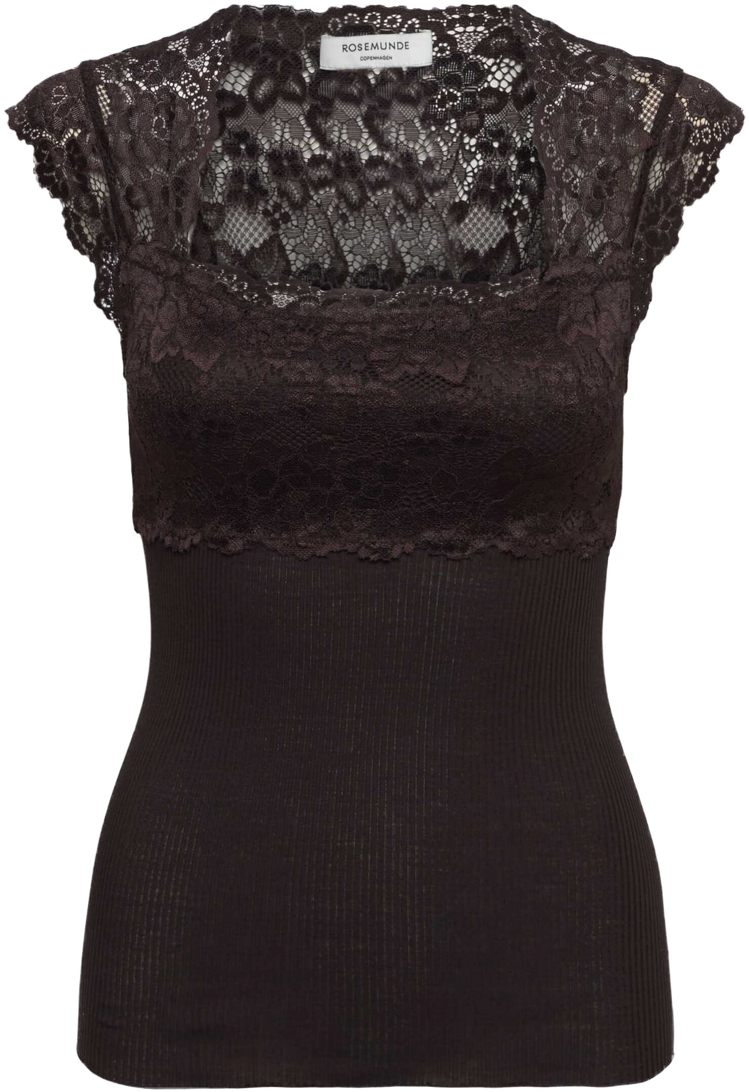 Rwpenny Modal SL Lace Top
