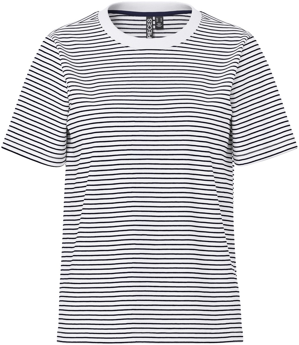 Pcria SS TEE Stripes JRS Noos BC