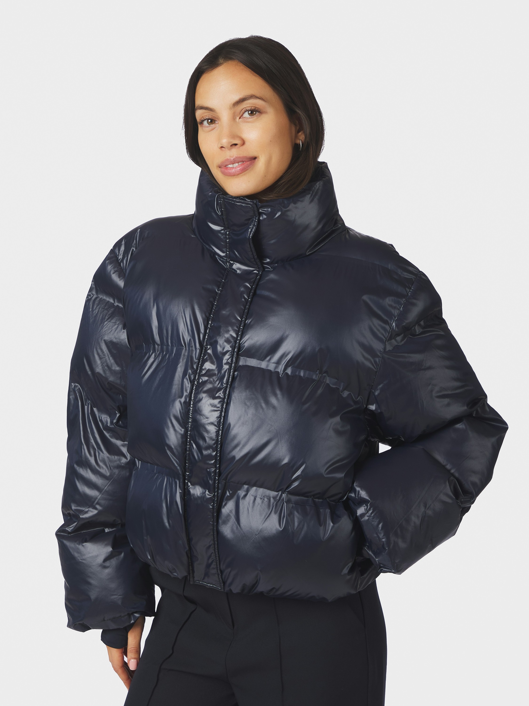 Rhea Shiny Puffer Jacket