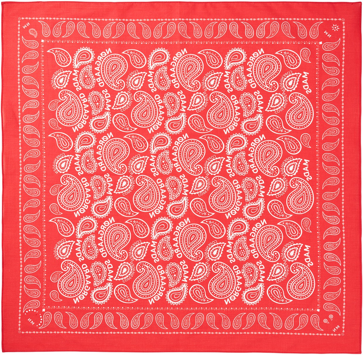 Soft Cotton Paisley Scarf Solid
