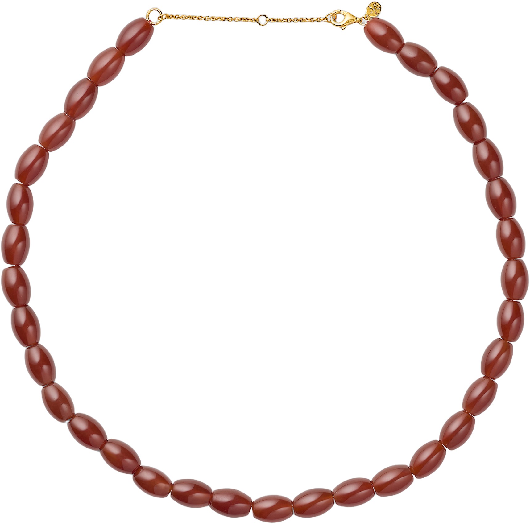Pearl Chestnut Necklace Gp-b