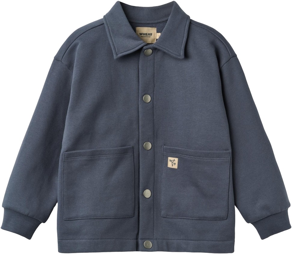 Sweat Jacket L/S Carmine