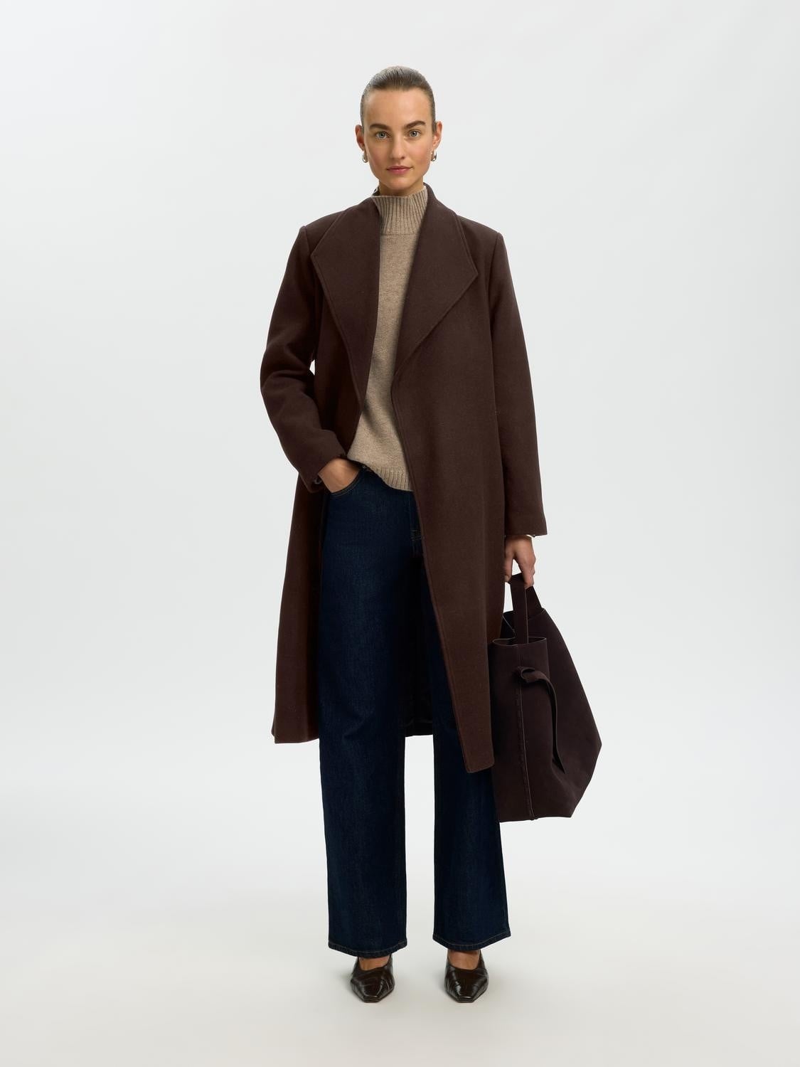 Slwziarosa Wool Blend Coat Noos