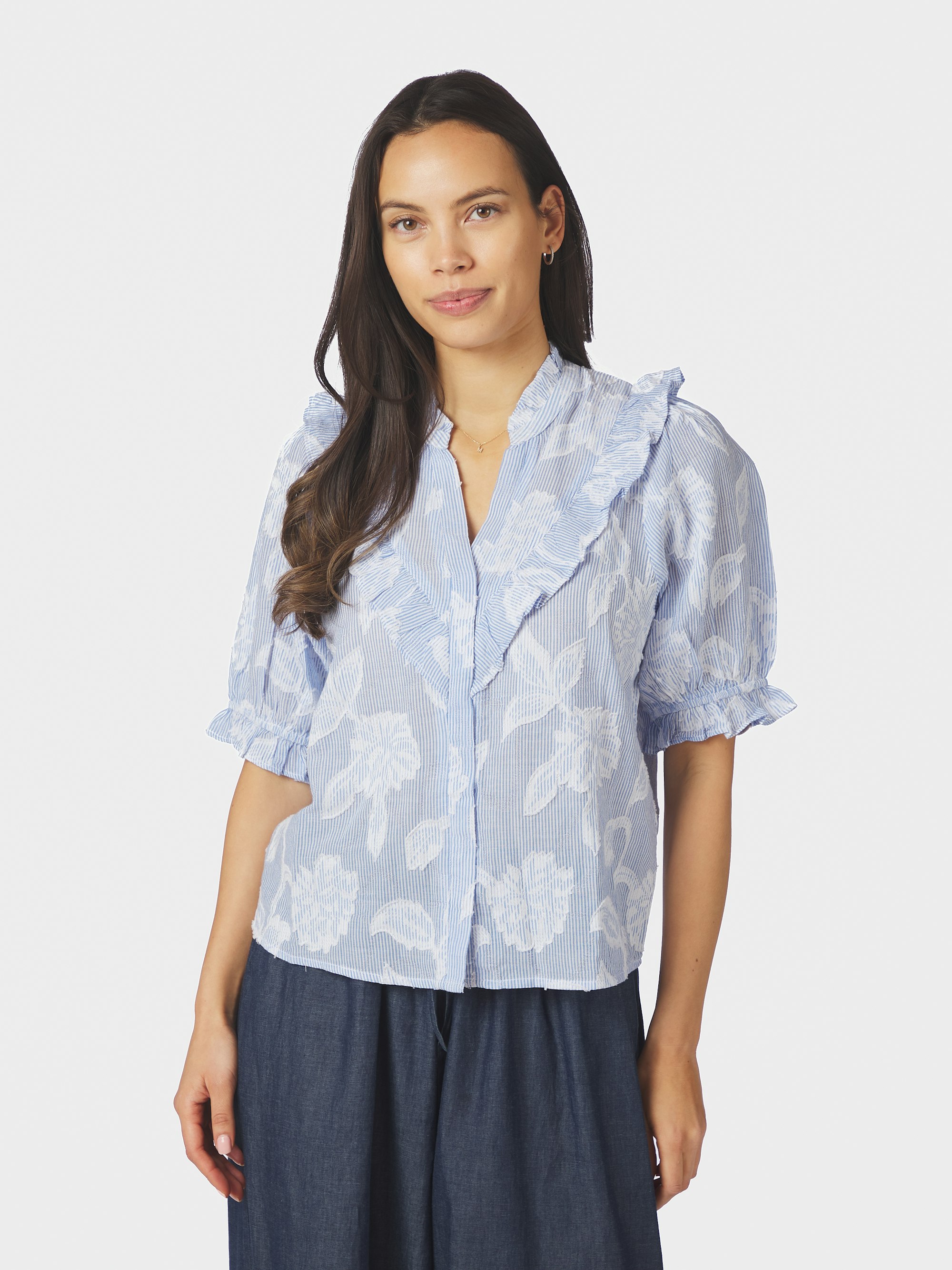 Manet Jacquard Blouse