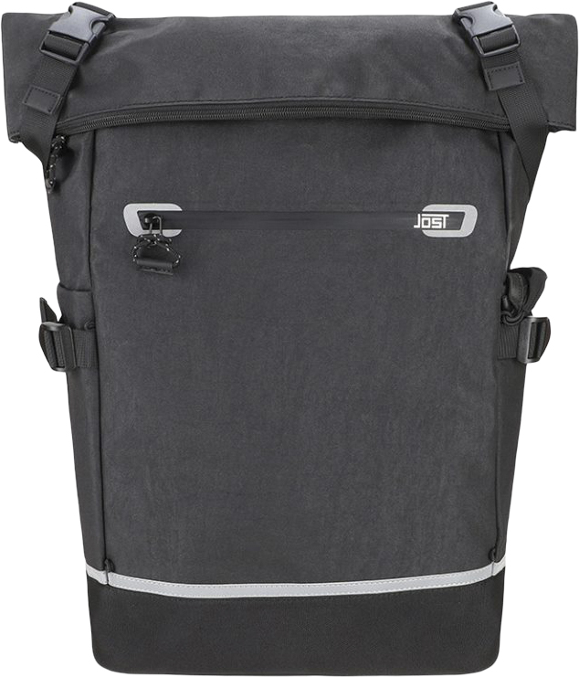 Lillehammer Courier Backpack Black